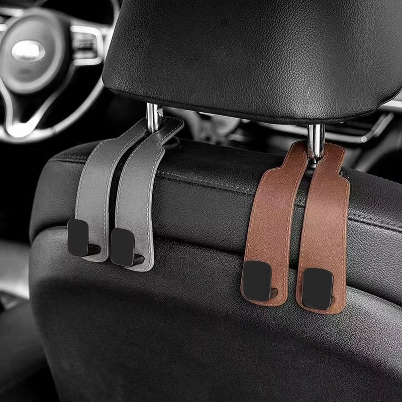 Karvixa Car Headrest Hooks for Bags & Storage