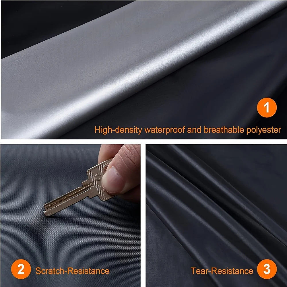Karvixa Outdoor Car Cover – Waterproof, UV, Rain & Snow Protection