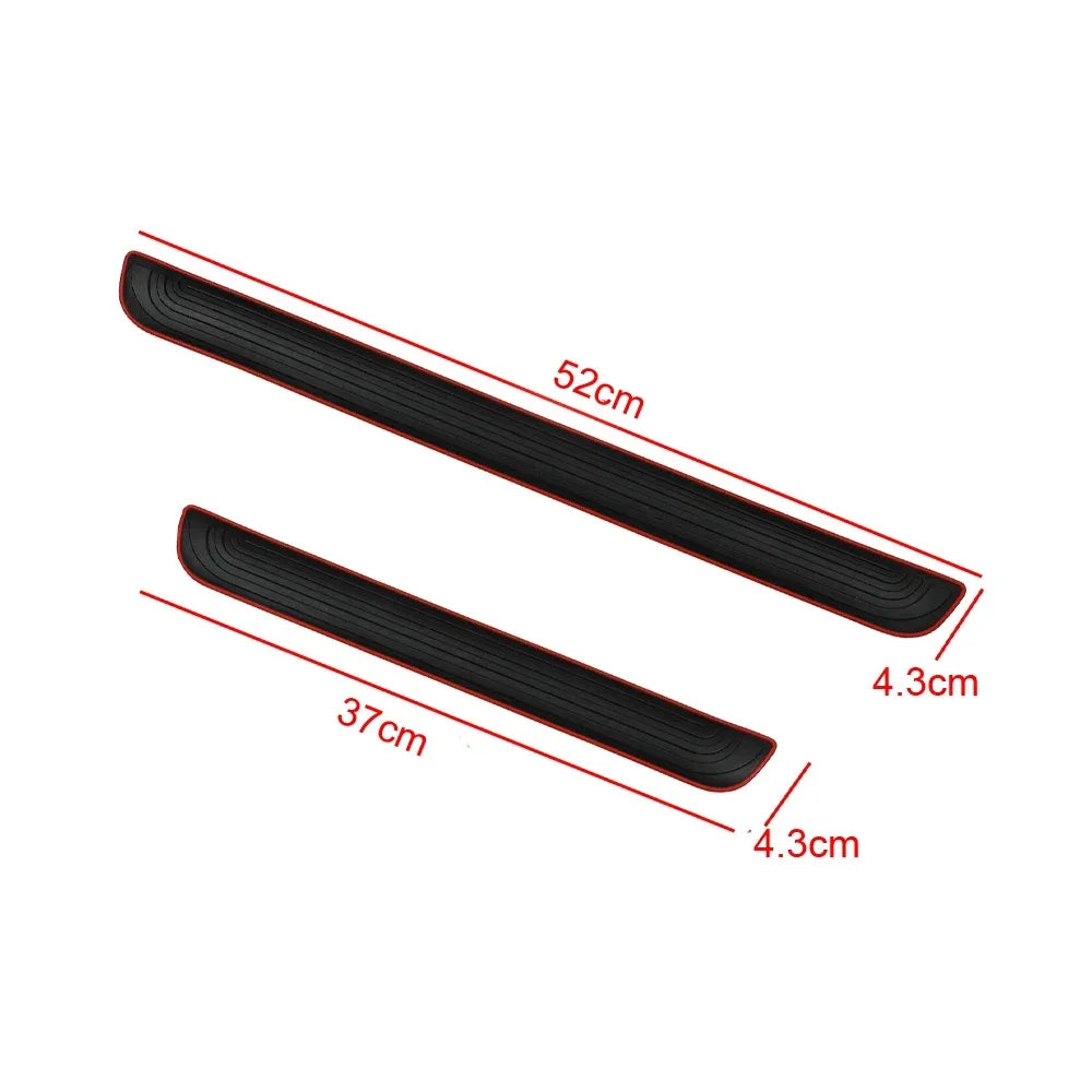 Karvixa 4-Piece Car Door Sill Scuff Protectors