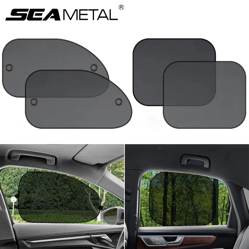 Karvixa Car Side Window Sun Shades – UV Protection, 2 Pack