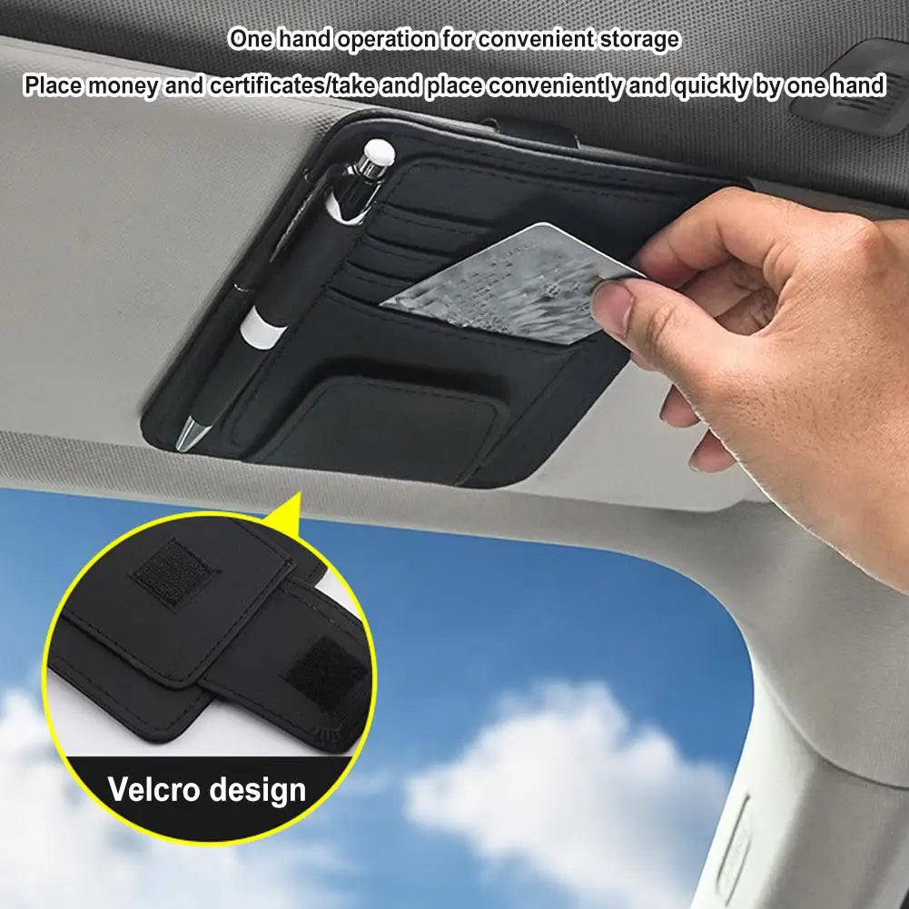 Karvixa Multi-Pocket Car Sun Visor Organiser