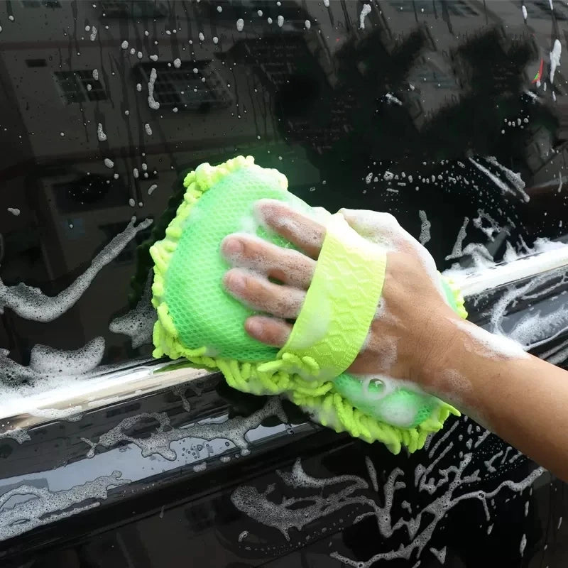 Karvixa Microfibre Car Wash Sponge – Soft Cleaning & Detailing Mitt