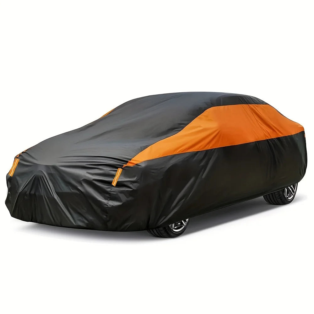 Karvixa Outdoor Car Cover – Waterproof, UV, Rain & Snow Protection