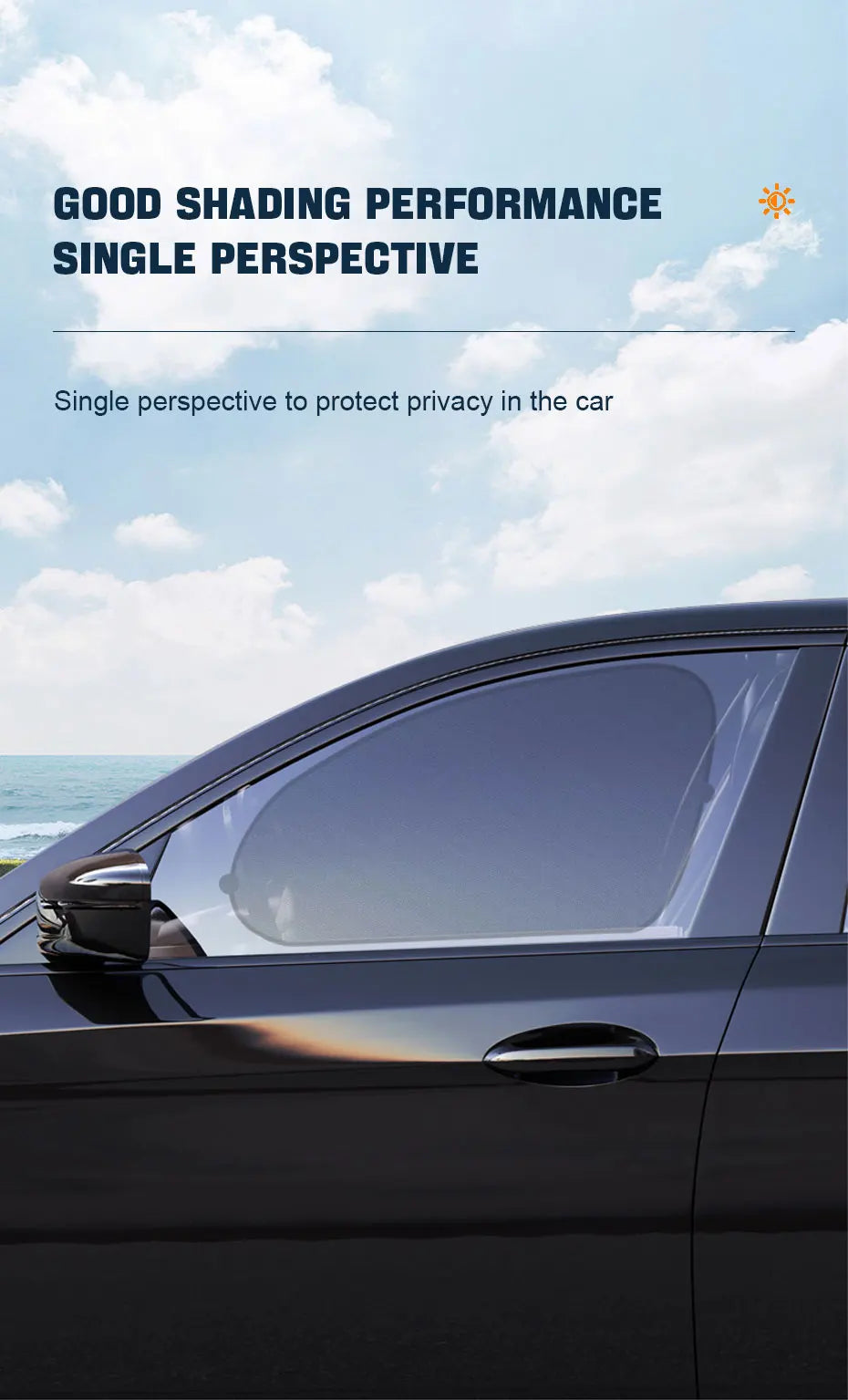 Karvixa Car Side Window Sun Shades – UV Protection, 2 Pack