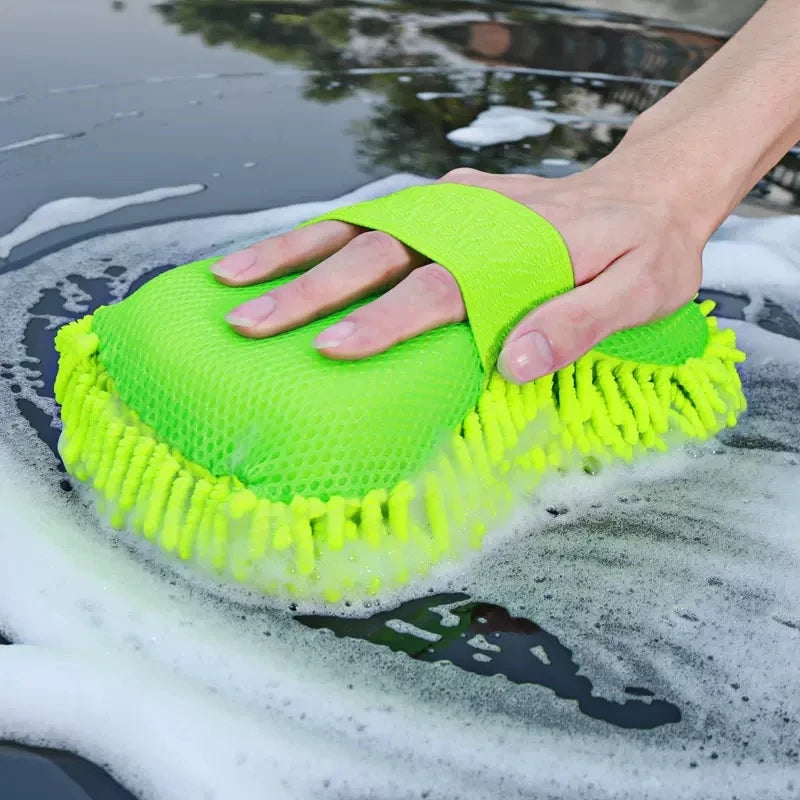Karvixa Microfibre Car Wash Sponge – Soft Cleaning & Detailing Mitt