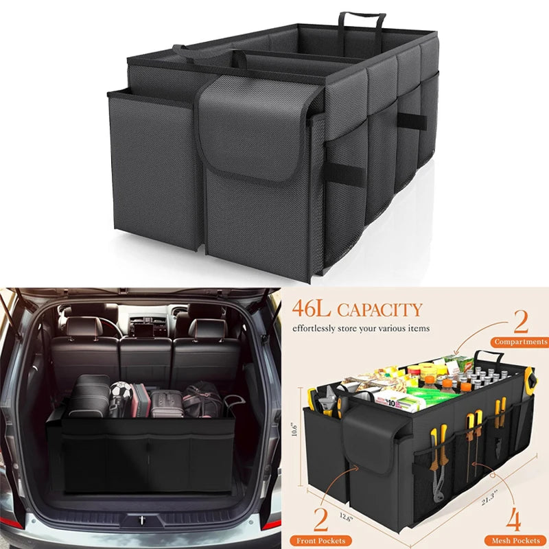 Karvixa 46L Collapsible Car Boot Organiser