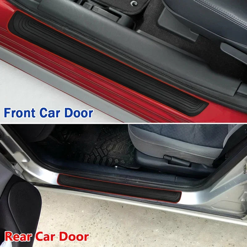 Karvixa 4-Piece Car Door Sill Scuff Protectors