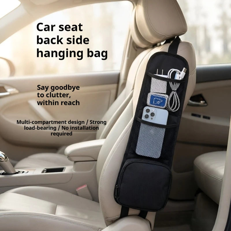 Karvixa Multi-Pocket Car Seat Side Organiser