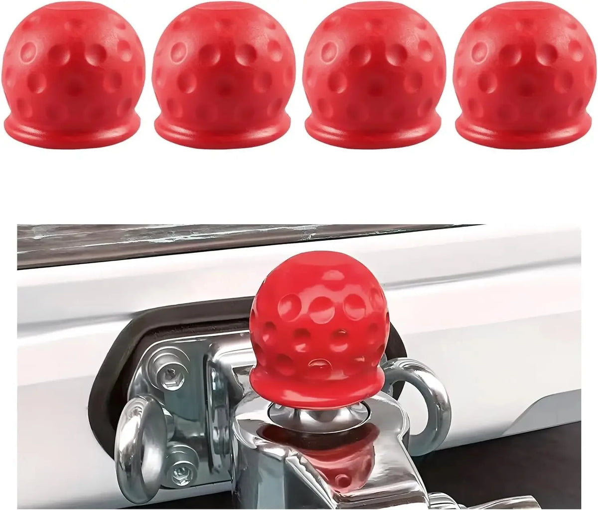 Karvixa Universal Tow Ball Cover – 55mm Hitch Protector