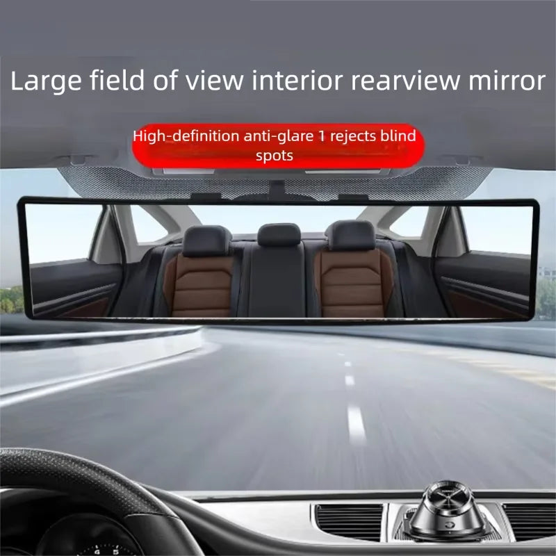 Karvixa Wide-Angle Panoramic Rear View Mirror – Anti-Glare Auxiliary Mirror