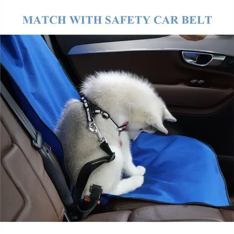 Karvixa Waterproof Car Rear Seat Pet Cover – Dog & Cat Protector