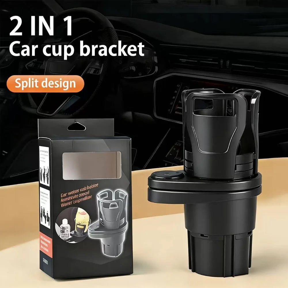 Karvixa 2-in-1 Adjustable Car Cup Holder Expander