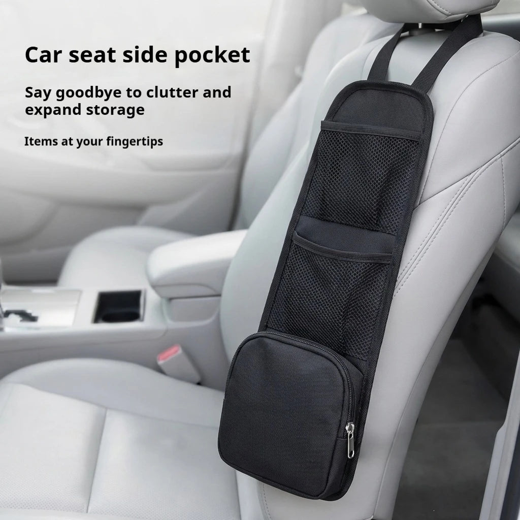 Karvixa Multi-Pocket Car Seat Side Organiser