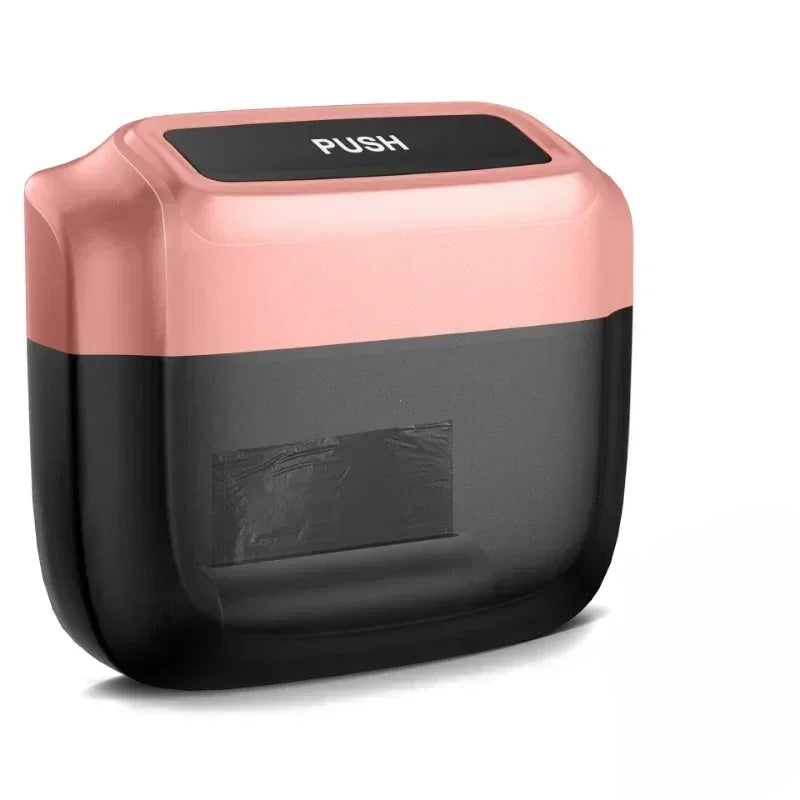 Karvixa Compact Car Trash Bin – Press-Lid Interior Waste & Storage Bin