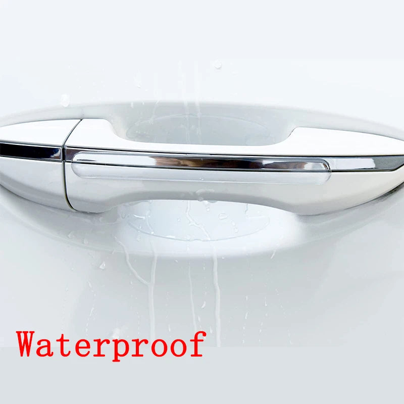 Karvixa Car Door Handle Scratch Protectors – Transparent Anti-Collision Stickers
