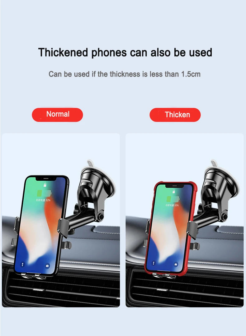 Karvixa 360° Suction Cup Car Phone Holder