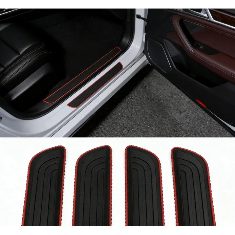 Karvixa 4-Piece Car Door Sill Scuff Protectors