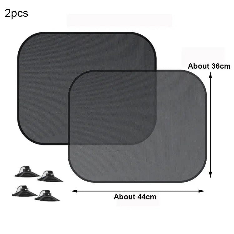 Karvixa Car Side Window Sun Shades – UV Protection, 2 Pack
