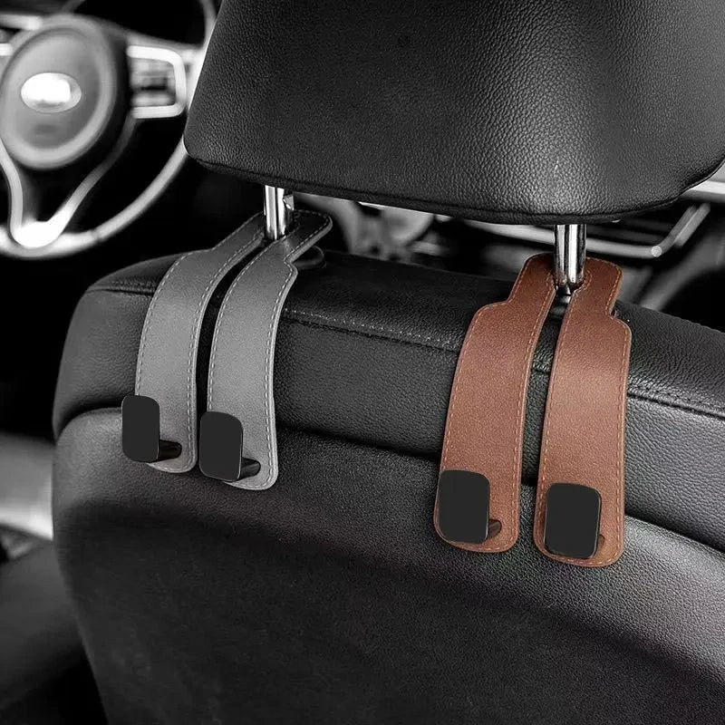 Karvixa Car Headrest Hooks for Bags & Storage