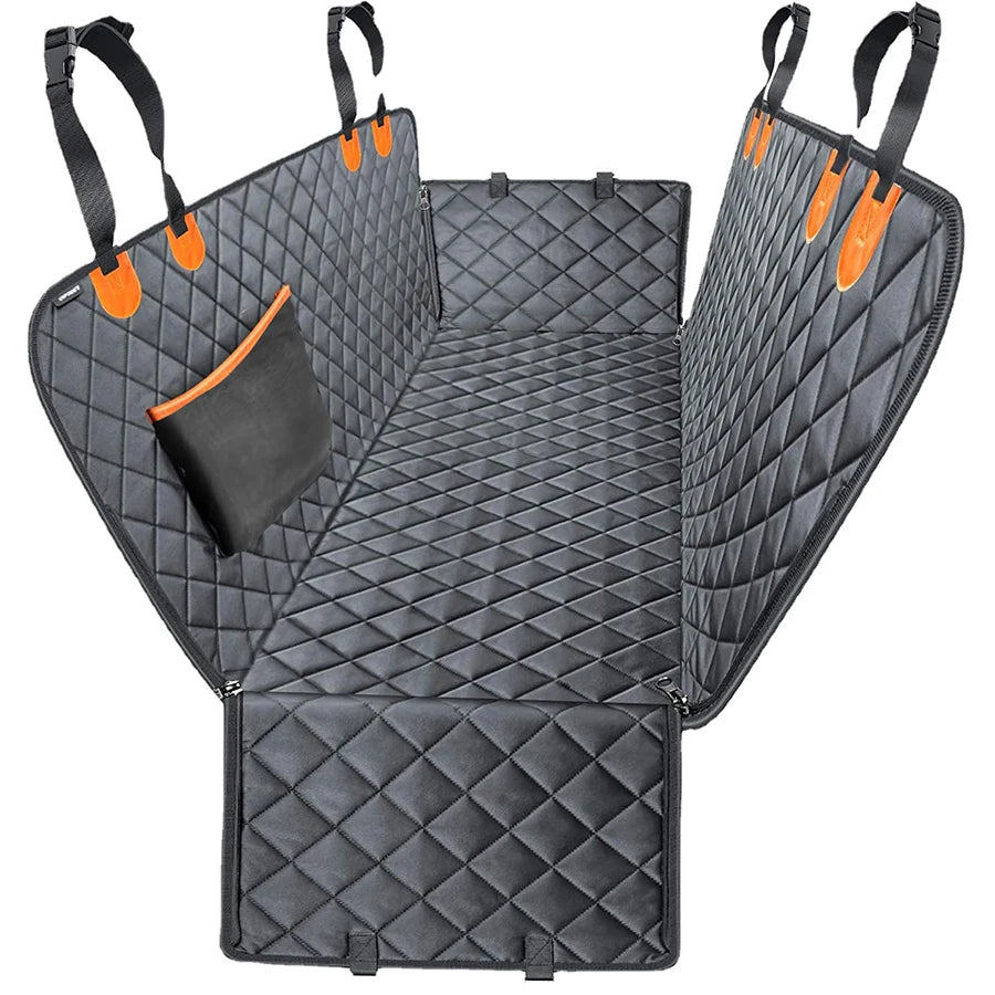 Karvixa 600D Dog Car Seat Cover Hammock – Heavy Duty & Non-Slip