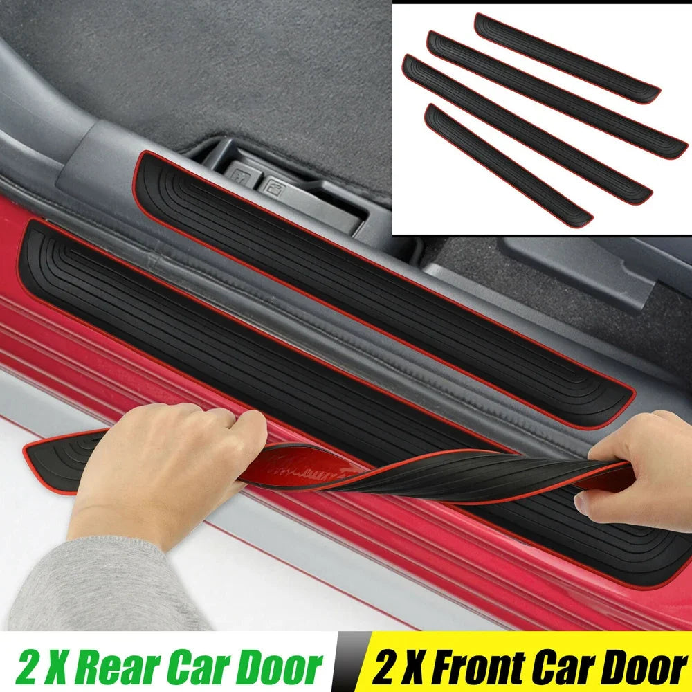 Karvixa 4-Piece Car Door Sill Scuff Protectors