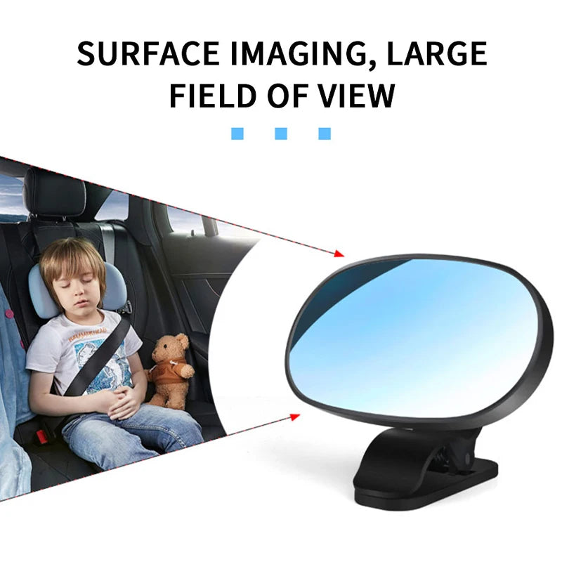 Karvixa 360° Baby Car Mirror – Adjustable Rear Seat Observation Mirror