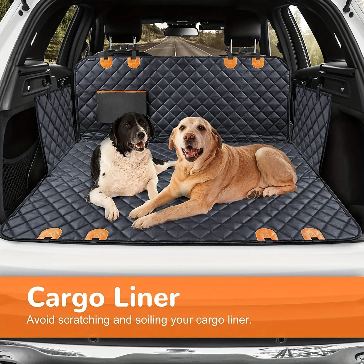 Karvixa 600D Dog Car Seat Cover Hammock – Heavy Duty & Non-Slip