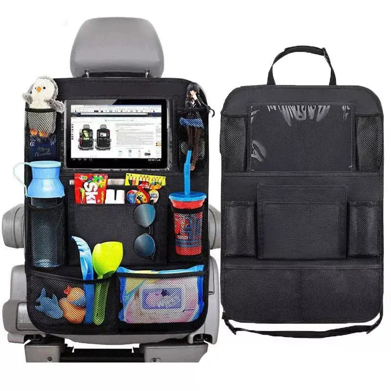 Karvixa Back Seat Organiser with Touch-Screen Tablet Holder