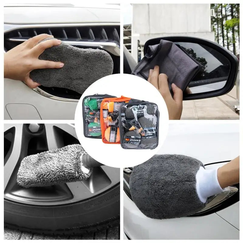 Karvixa 11-Piece Car Cleaning & Detailing Kit
