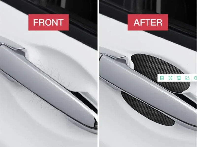 Karvixa 4-Piece Car Door Handle Scratch Protectors