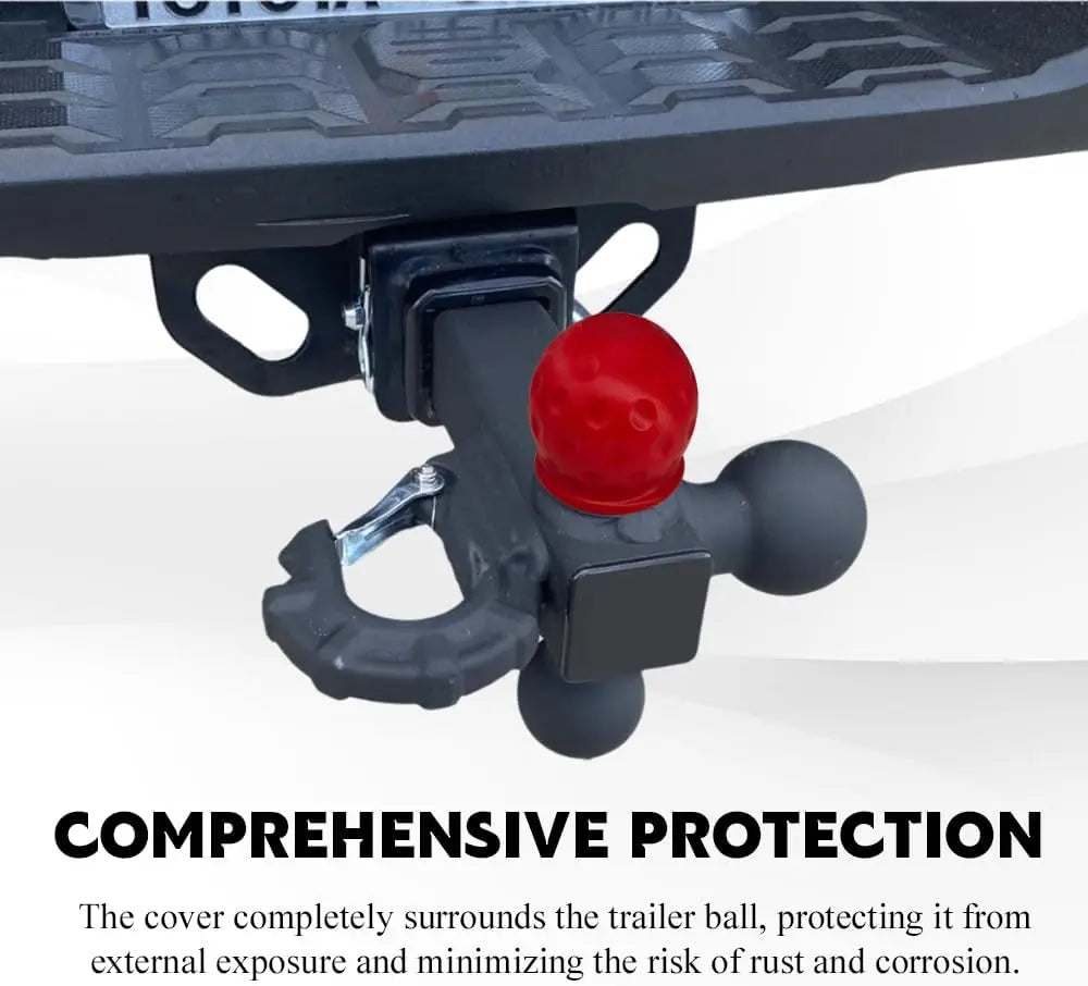Karvixa Universal Tow Ball Cover – 55mm Hitch Protector