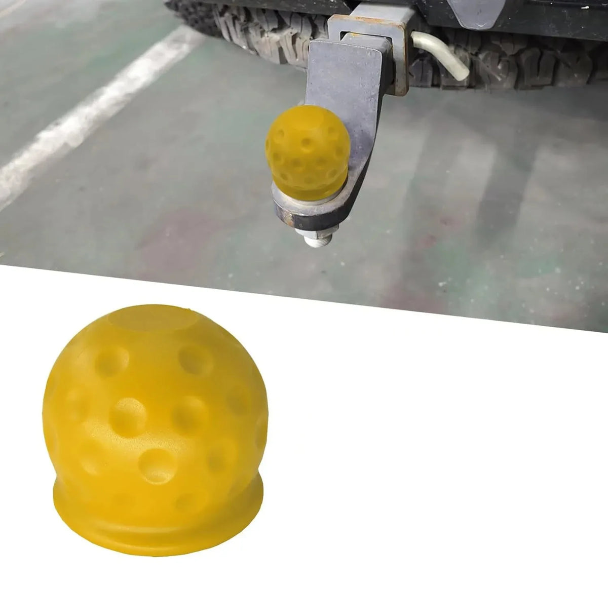 Karvixa Universal Tow Ball Cover – 55mm Hitch Protector