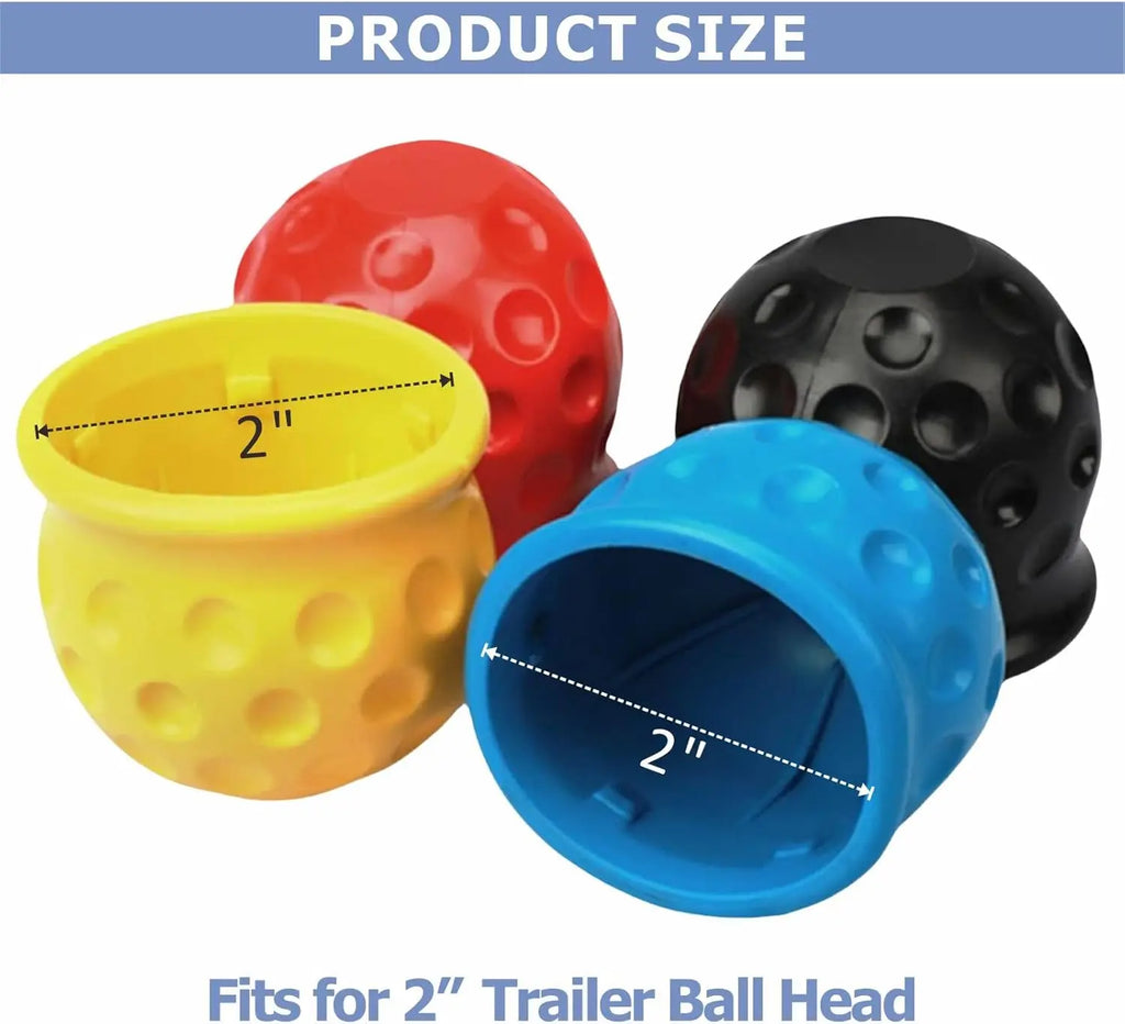 Karvixa Universal Tow Ball Cover – 55mm Hitch Protector