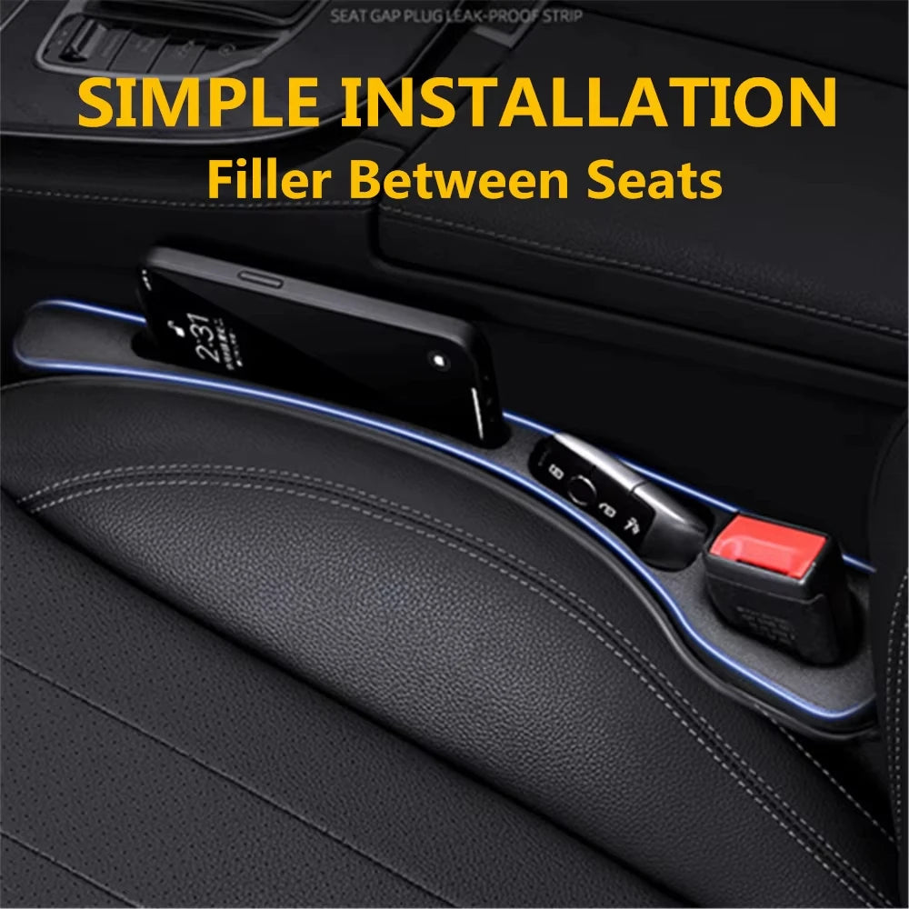 Karvixa 2-Piece Car Seat Gap Filler & Organizer