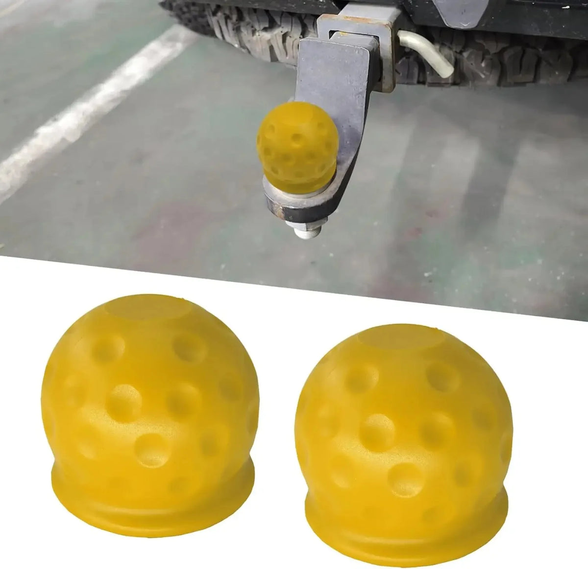 Karvixa Universal Tow Ball Cover – 55mm Hitch Protector
