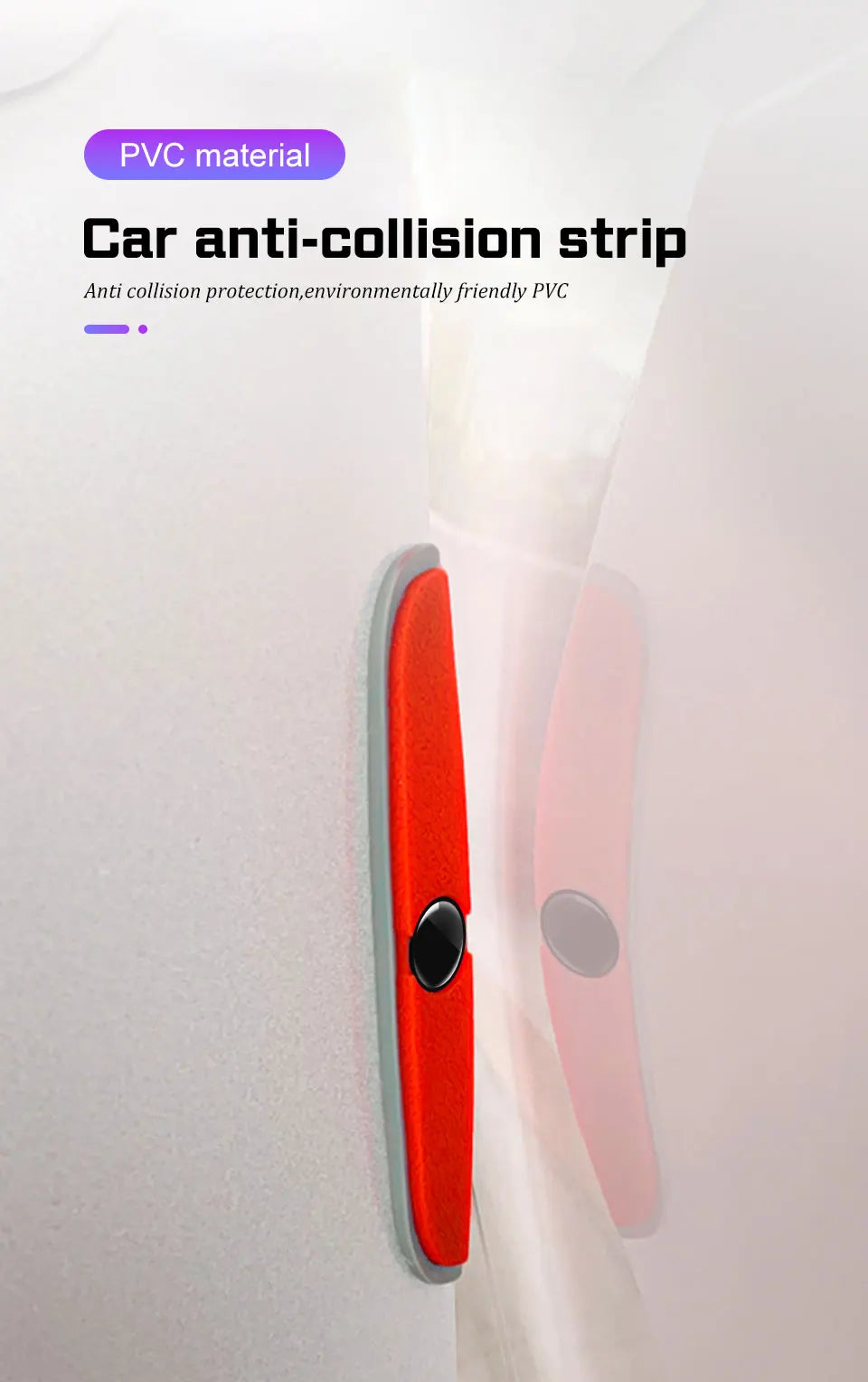 Karvixa 4-Piece Car Door Edge Protectors.
