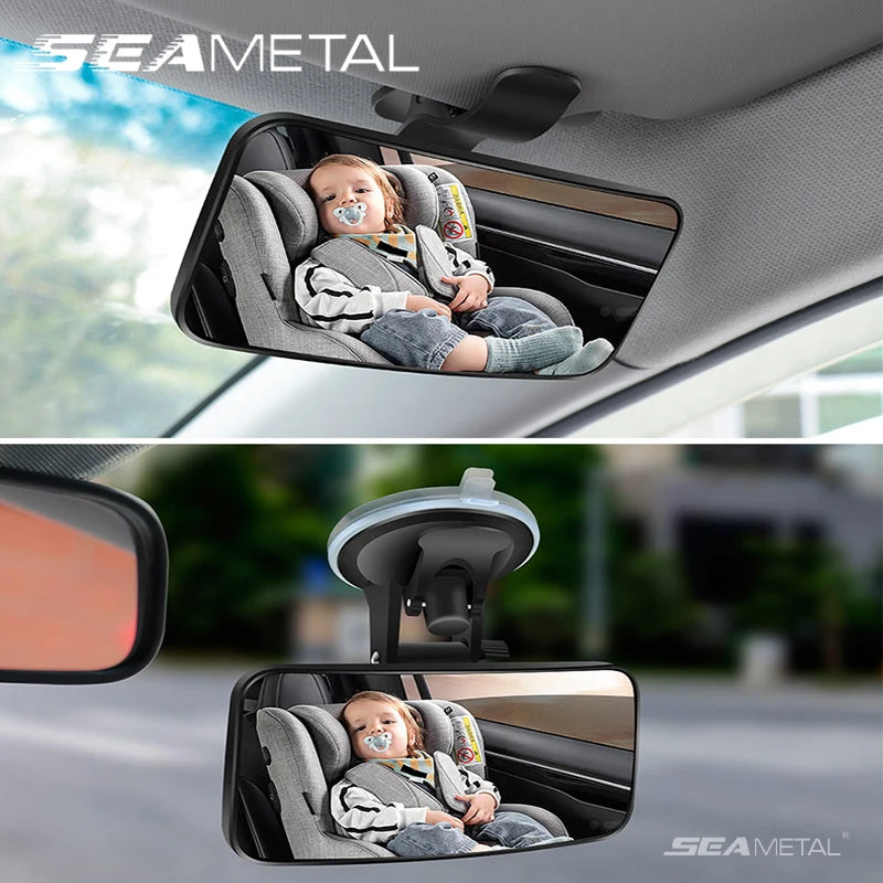 Karvixa 360° Baby Car Mirror – Adjustable Rear Seat Observation Mirror