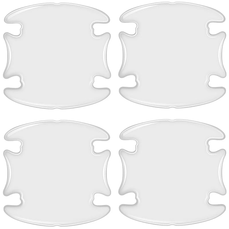 Karvixa Car Door Handle Scratch Protectors – Transparent Anti-Collision Stickers