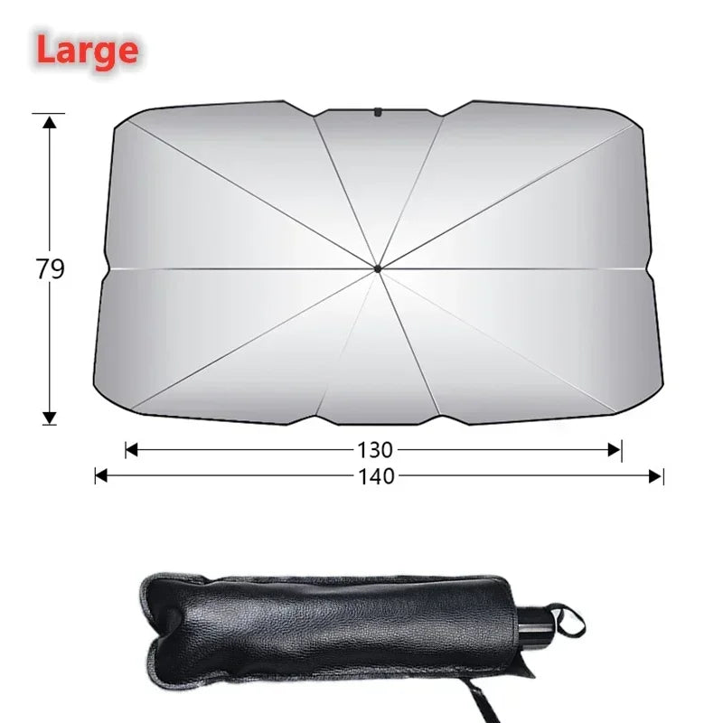 Karvixa Car Windshield Sun Shade – Heat & UV Protection