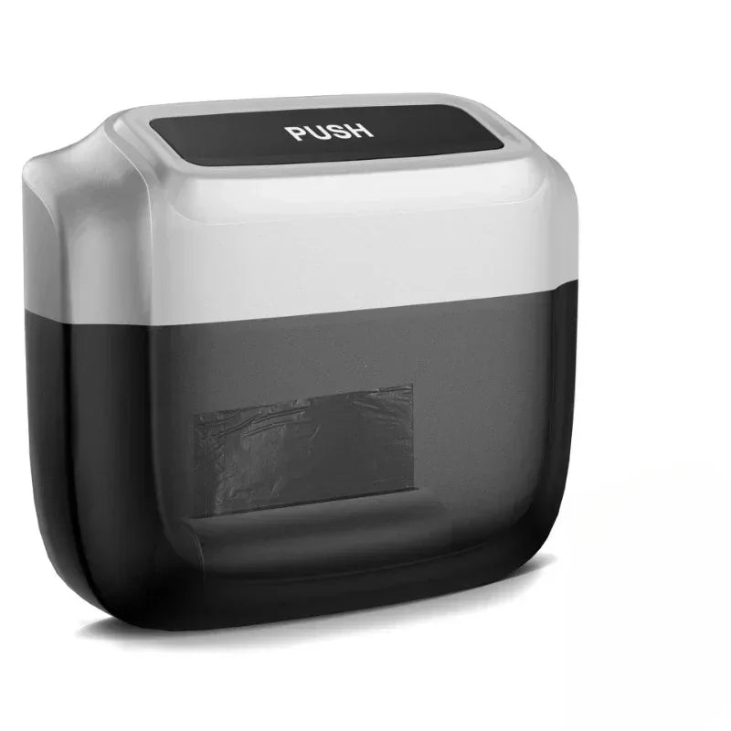 Karvixa Compact Car Trash Bin – Press-Lid Interior Waste & Storage Bin