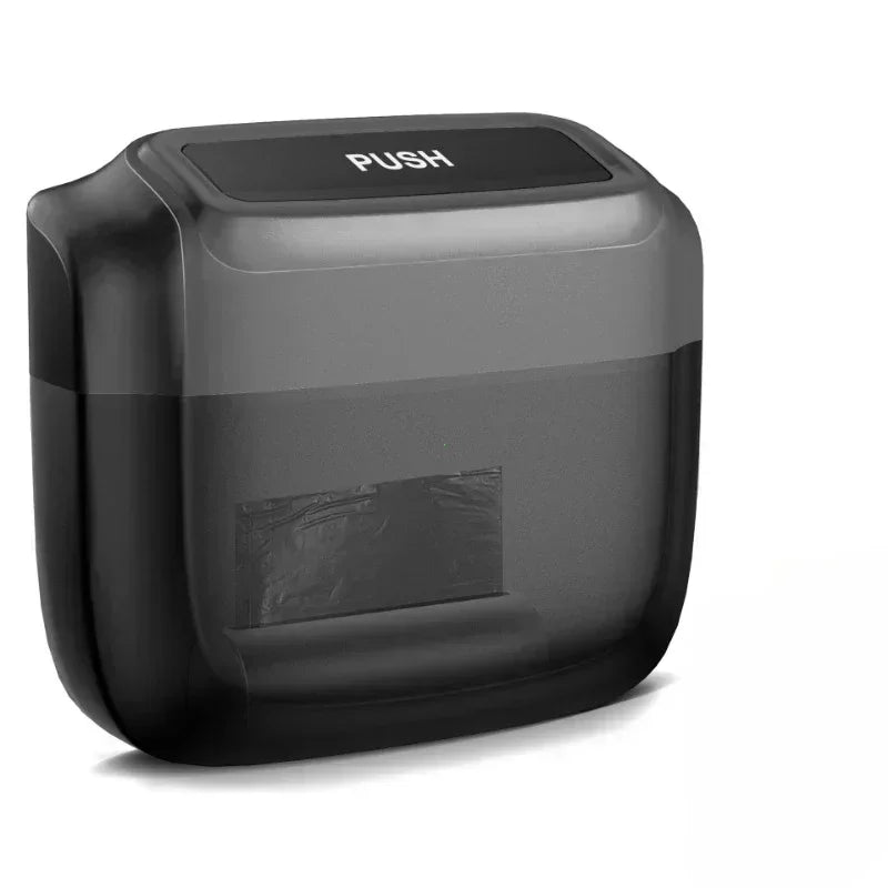 Karvixa Compact Car Trash Bin – Press-Lid Interior Waste & Storage Bin
