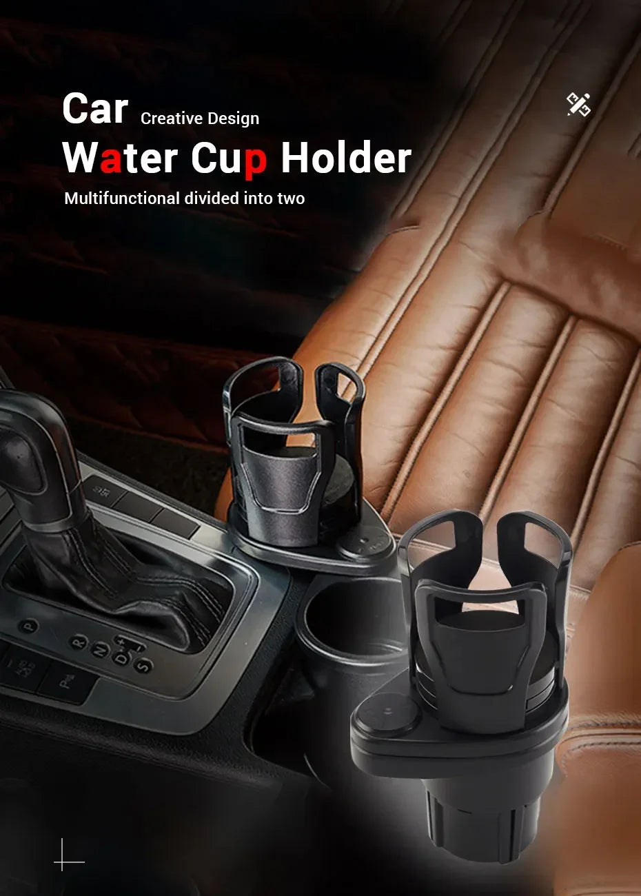 Karvixa 2-in-1 Adjustable Car Cup Holder Expander