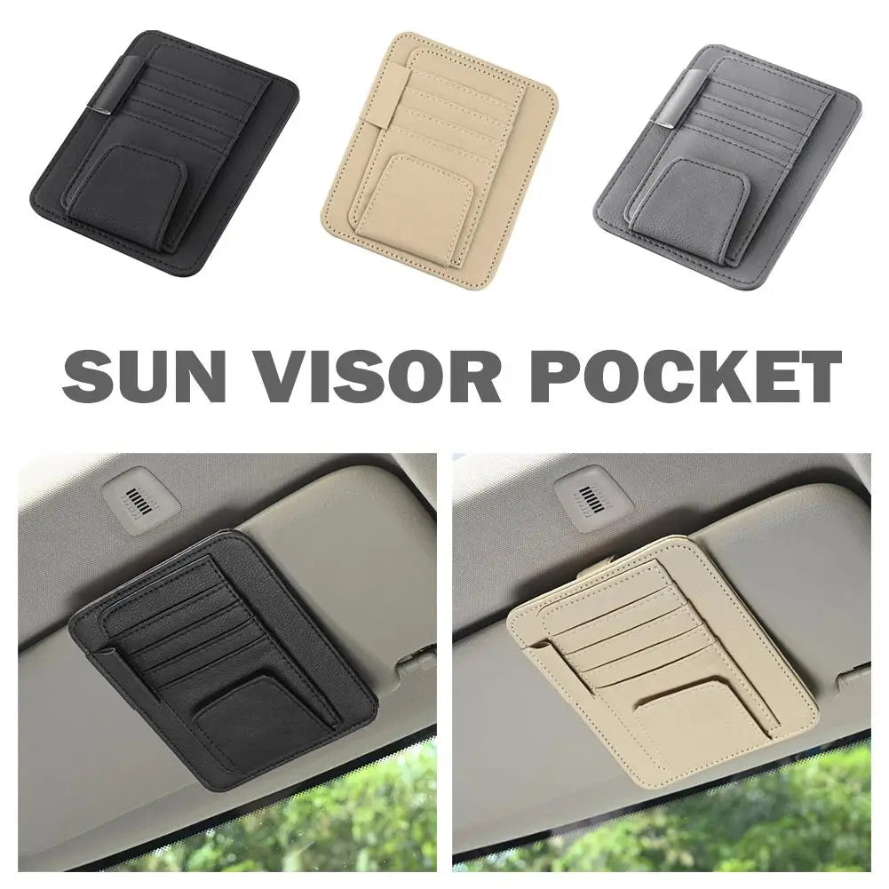 Karvixa Multi-Pocket Car Sun Visor Organiser