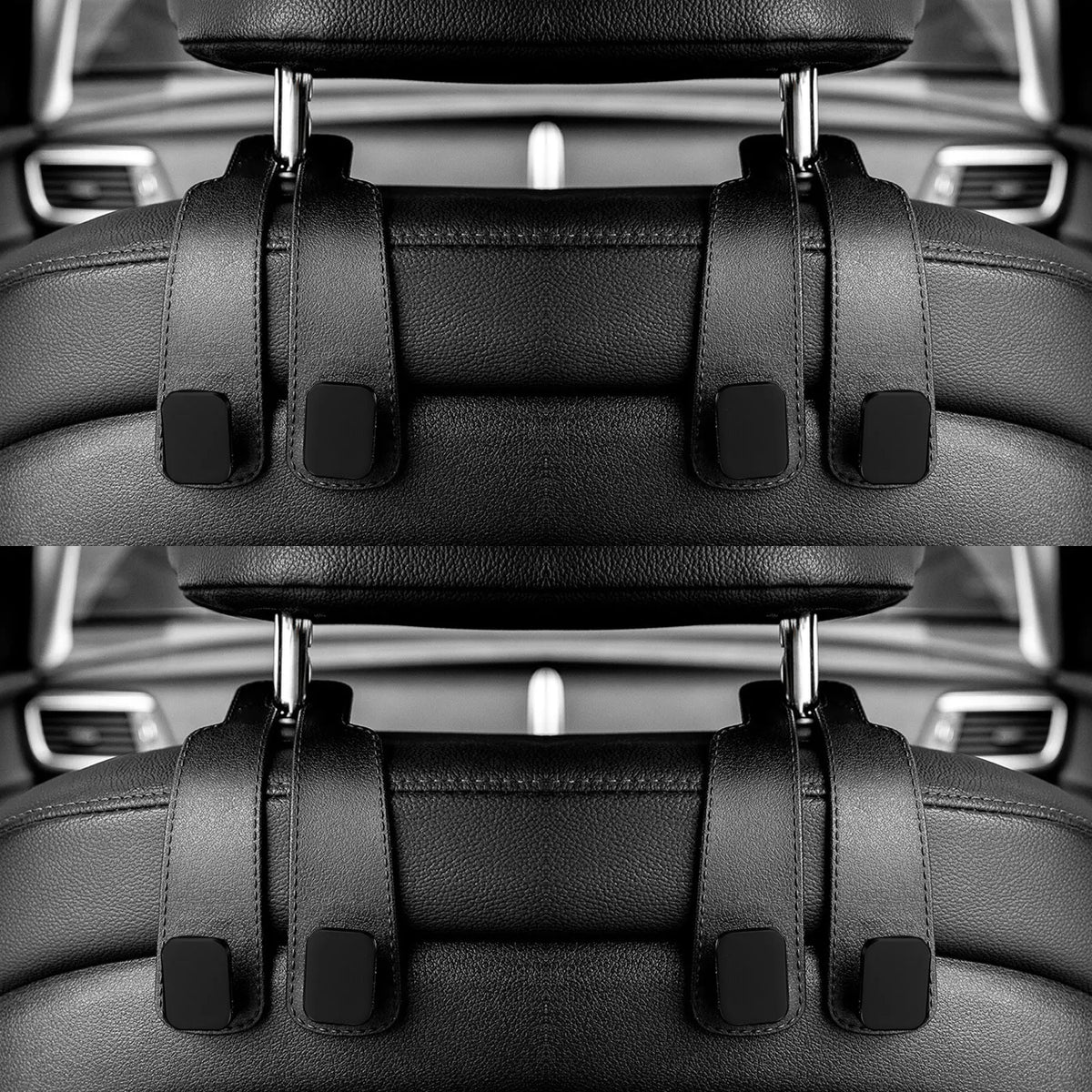 Karvixa Car Headrest Hooks for Bags & Storage