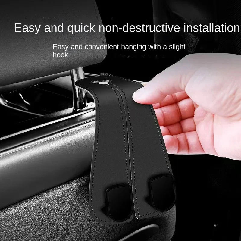 Karvixa Car Headrest Hooks for Bags & Storage