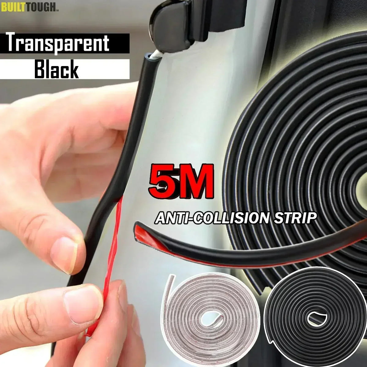 Karvixa 5M U-Shape Car Door Edge Protector Strip