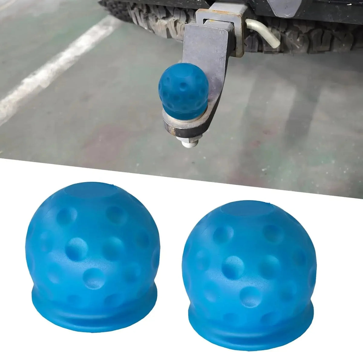 Karvixa Universal Tow Ball Cover – 55mm Hitch Protector