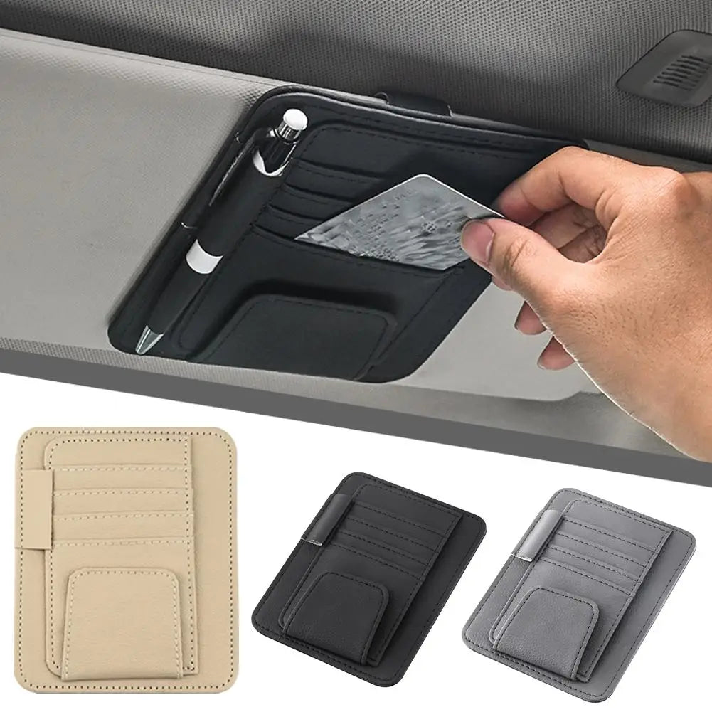 Karvixa Multi-Pocket Car Sun Visor Organiser