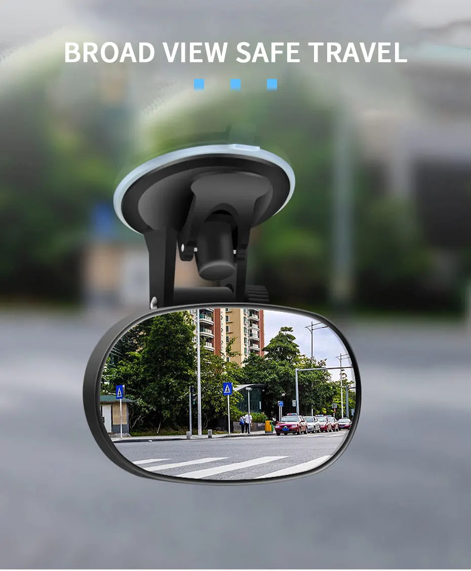 Karvixa 360° Baby Car Mirror – Adjustable Rear Seat Observation Mirror