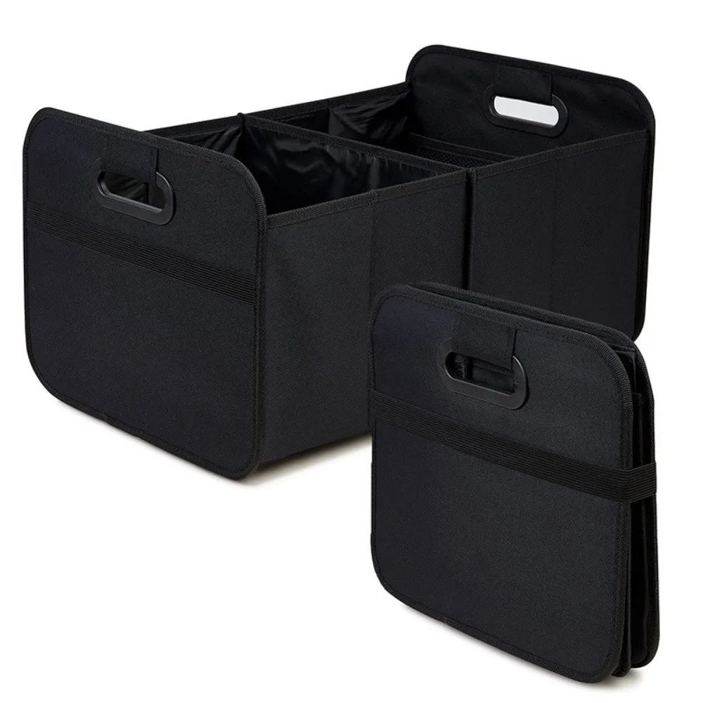 Karvixa Foldable Car Boot Organiser – Large Capacity Oxford Cloth Storage Box